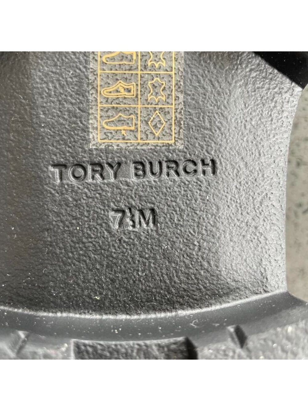 Tory Burch Classic Lug Sole Penny Loafers in Black | Women’s Size 7.5 - Picture 6 of 6